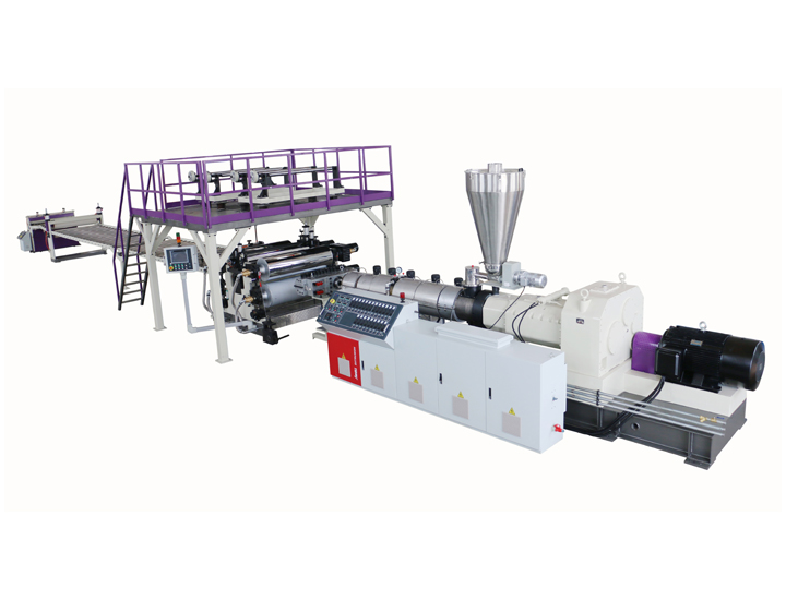 SPC Composite Floor Extrusion Line