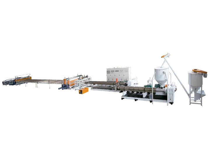 XPS Heat Insulation Foaming Boad Extrusion Line (CO 2 Foaming Technology)