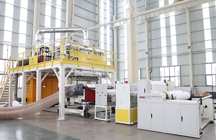 To support global “Anti-epidemic”, CHINA JWELL strongly launched PP Melt-blown Nonwoven fabric production line