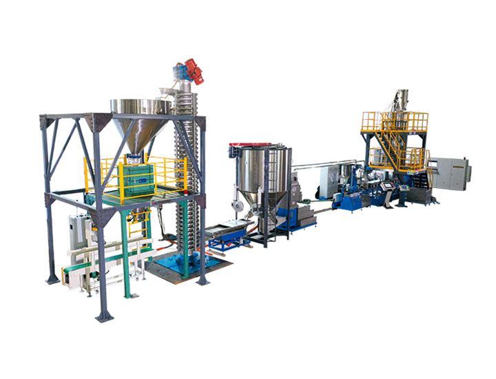 Starch filled Bio-plastic PLA PBAT compounding line