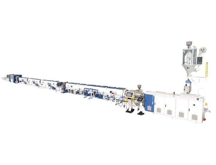 HDPE Water Supply Pipe/Gas Pipe Energy-saving and High Speed Extrusion Line