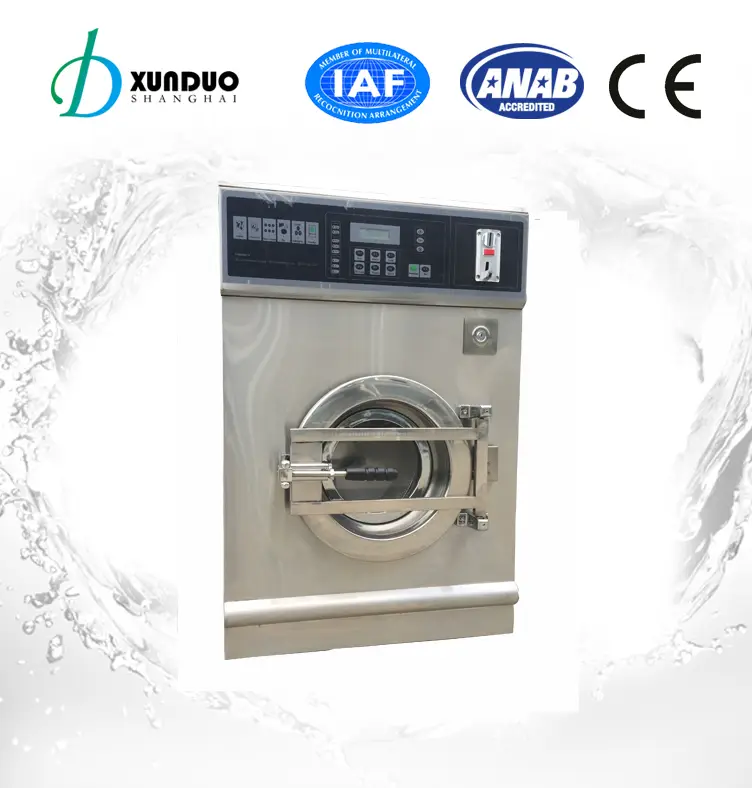 Coin operated washer extractor for sale