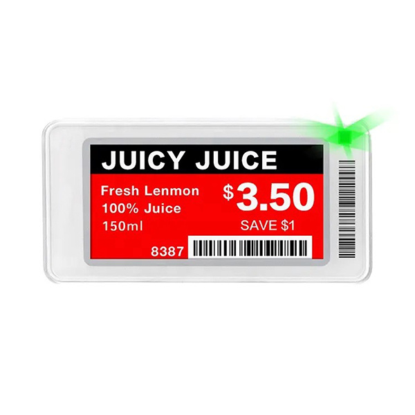 Streamline purchasing decisions with easy-to-read shelf labels
