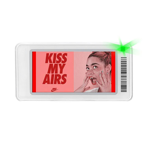 Make a lasting impression with customizable e ink name tags