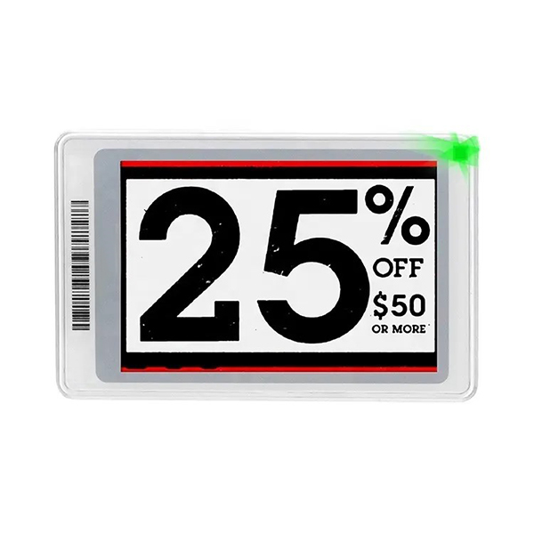 Stay up-to-date with instant pricing updates through electronic labels