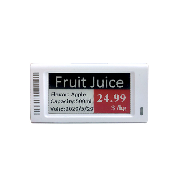 The convenience of electronic shelf labels.