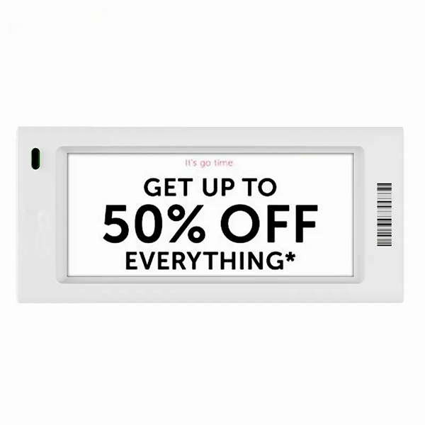 Enhance store efficiency with ESL shelf labels