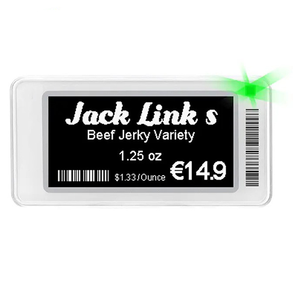 The benefits of using clear, easy-to-read price tags on gondola shelving