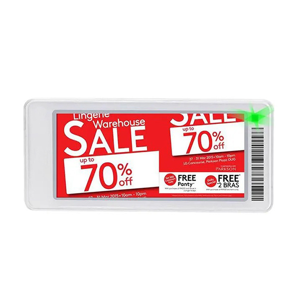 Save time and money with organized price shelf labels