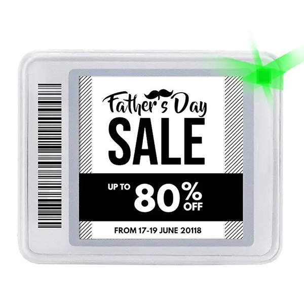 Boosting sales with attractive shelf signage