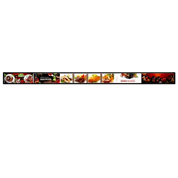 Engage and Inform with Sleek Transparent Digital Signage Displays