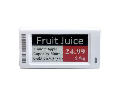 Electronic shelf labels change the retail industry