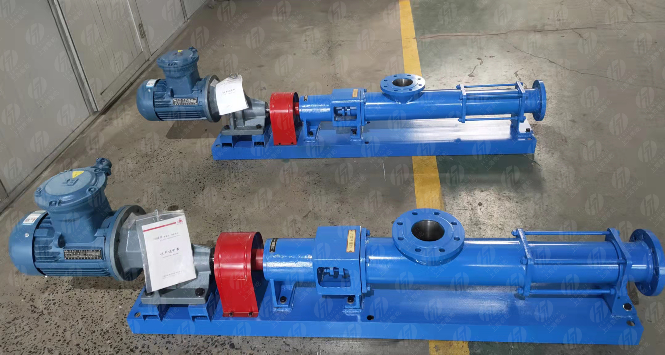 types of screw pumps