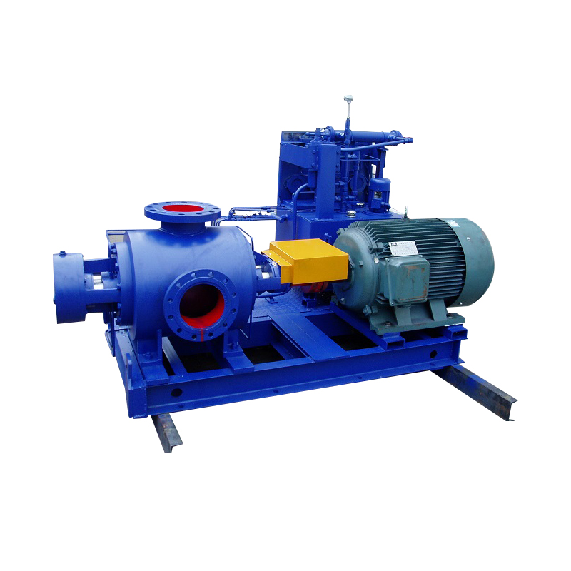 مضخة خلط النفط والغاز مضخة لولبية مزدوجة