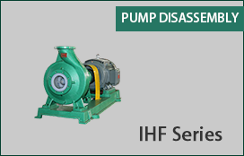 Teflon lined chemcial process pump disassembly IHF