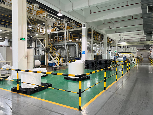 Learn about the key components and machinery involved in Medical SSS PP Non Woven Fabric production Line