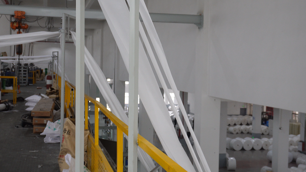 how is non woven fabric made