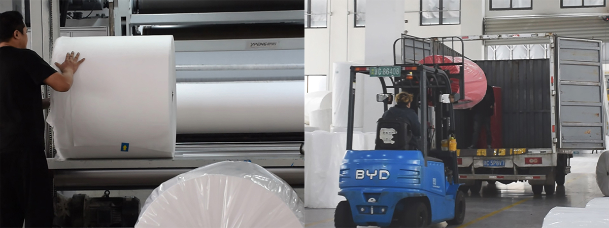 Vantaggi del tessuto non tessuto in PP spunbond per salviette industriali e abbigliamento per camere bianche