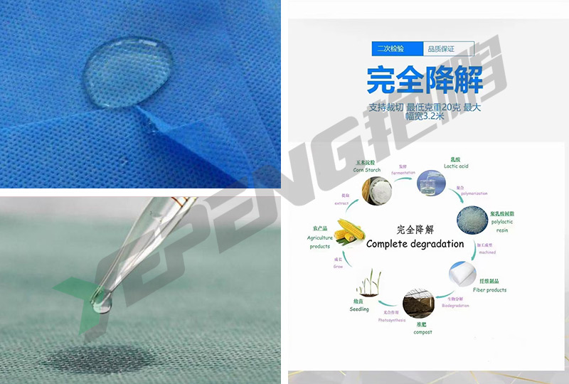Several methods of making hydrophilic Nonwoven fabric