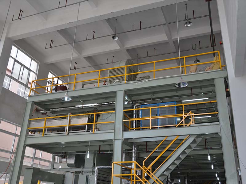 מכונה לא ארוגה 2400 מ"מ SSS פוליפרופילן ספוגה