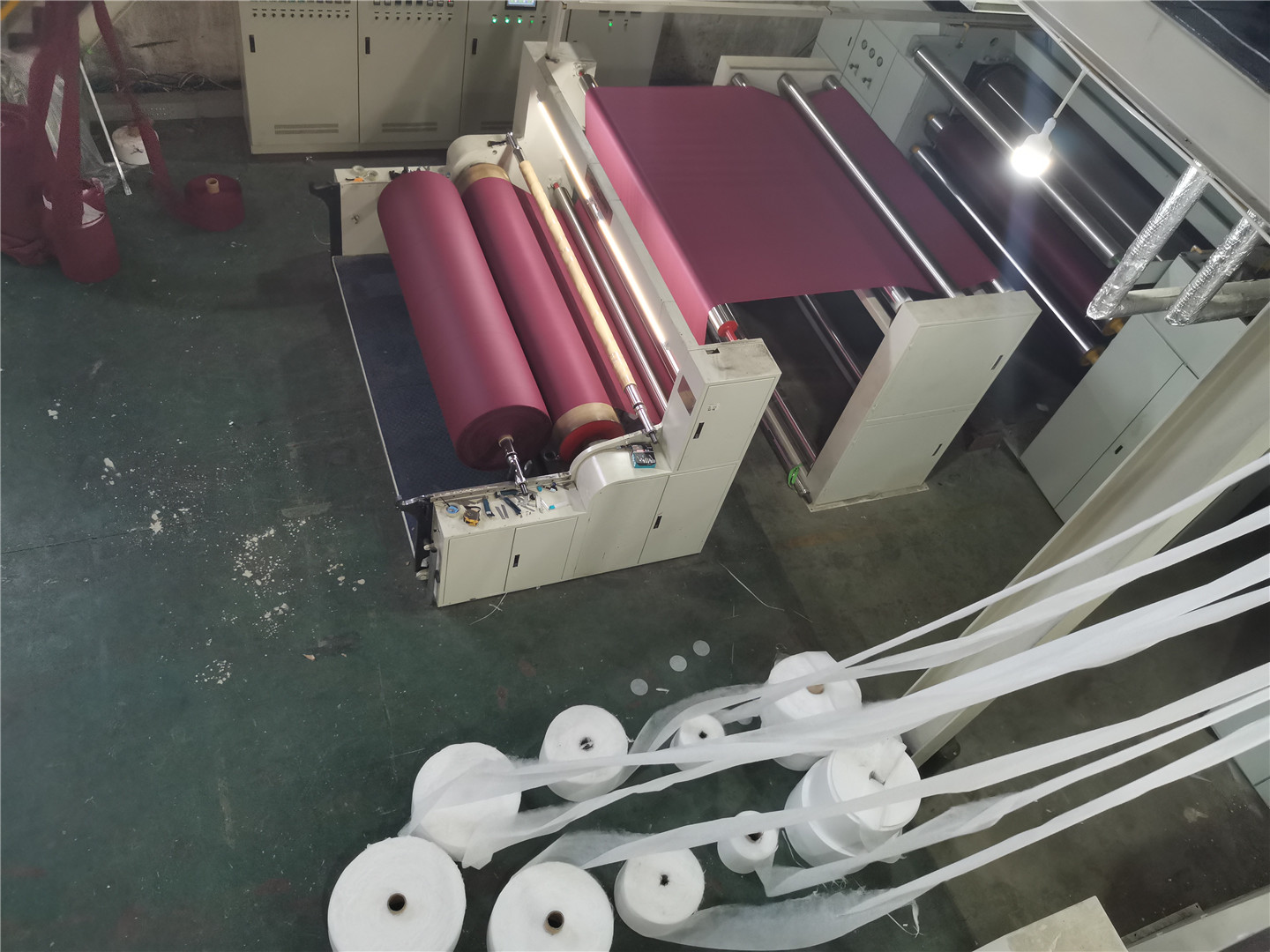 PP spunbond SMS מכונה לייצור בד לא ארוג