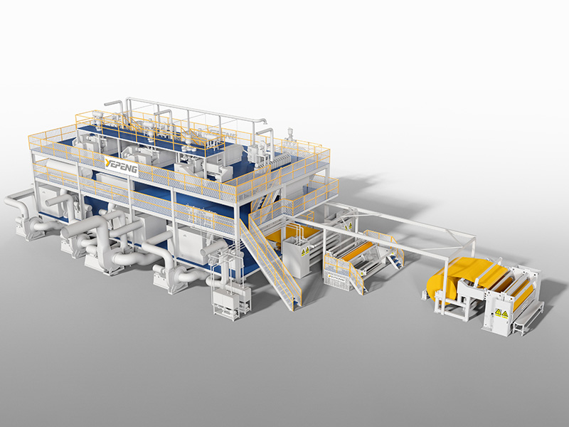 Spunmelt Four Beam High Quality Non Woven Production Line Non Woven Fabric Making Machine