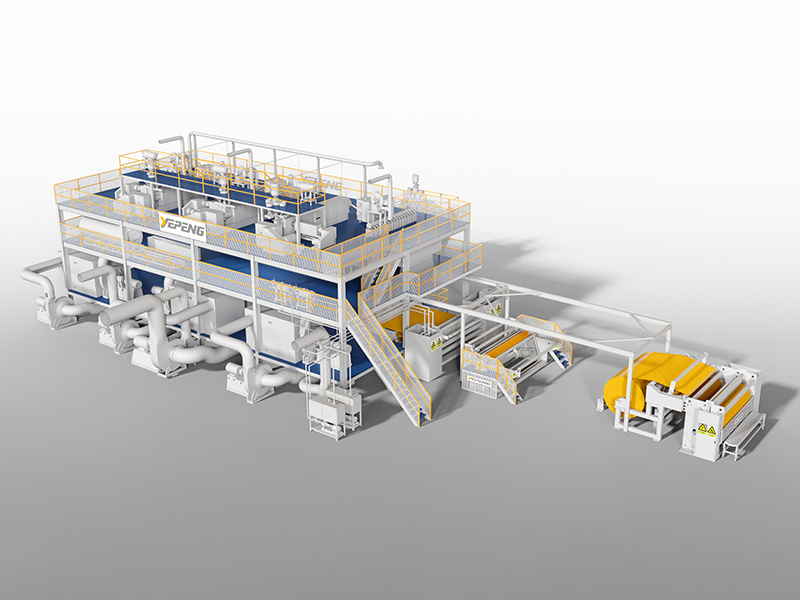 1.6м SSMS горячая продажа автоматическая машина pp спанбонд ткань нетканое производство