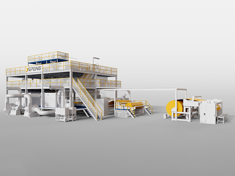 Double Beam Nonwoven Production LineDouble Beam Nonwoven Production Line