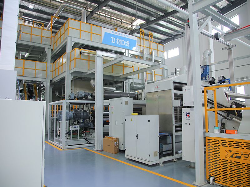 Yüksək Sürətli SS Spunbond Toxunmamış Parça İstehsal Xətti