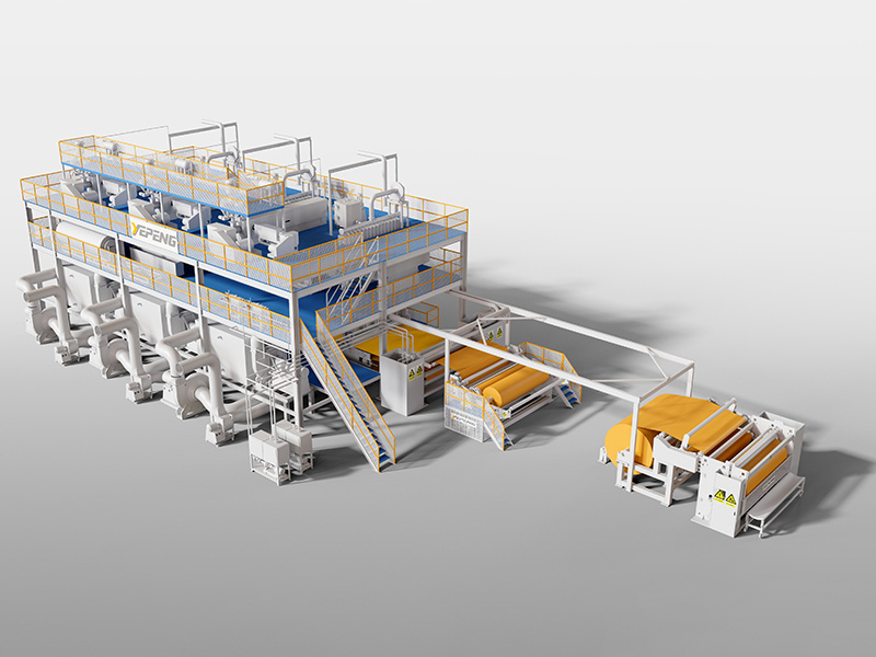 Špičková kvalita Sss Spunbond Netkaný stroj