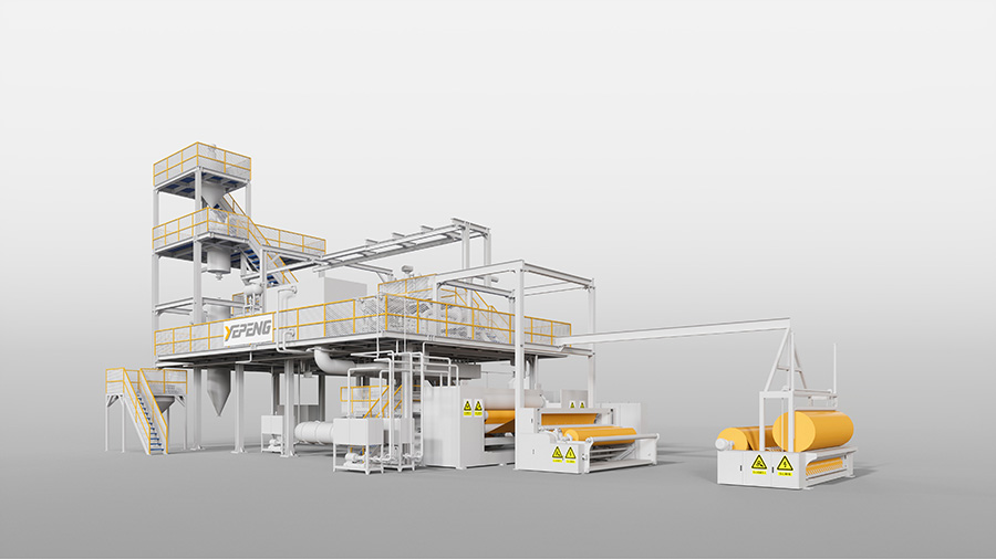 Linja e Prodhimit PET Spunbond Jo të Endura