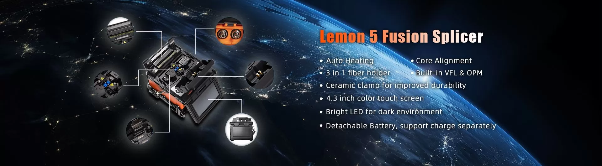 Fusion Splicer Lemon 5