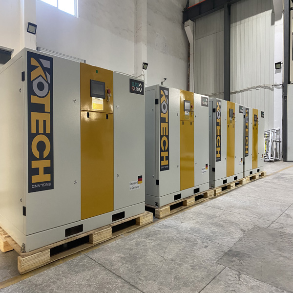 Gebruik van een dieselcompressor