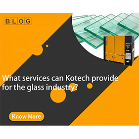 What services can Kotech provide for the glass industry?