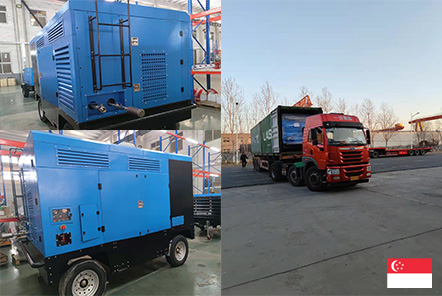 Diesel Portable Air Compressor for Quarry | Kotech