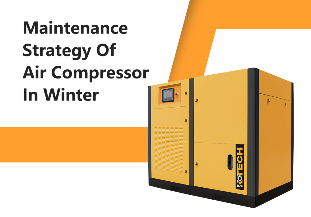 Estratégia de manutenção do compressor de ar no inverno