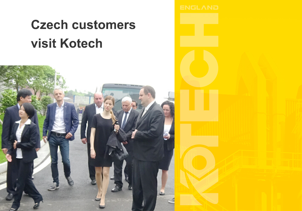 Tjeckiska kunder besöker Kotech