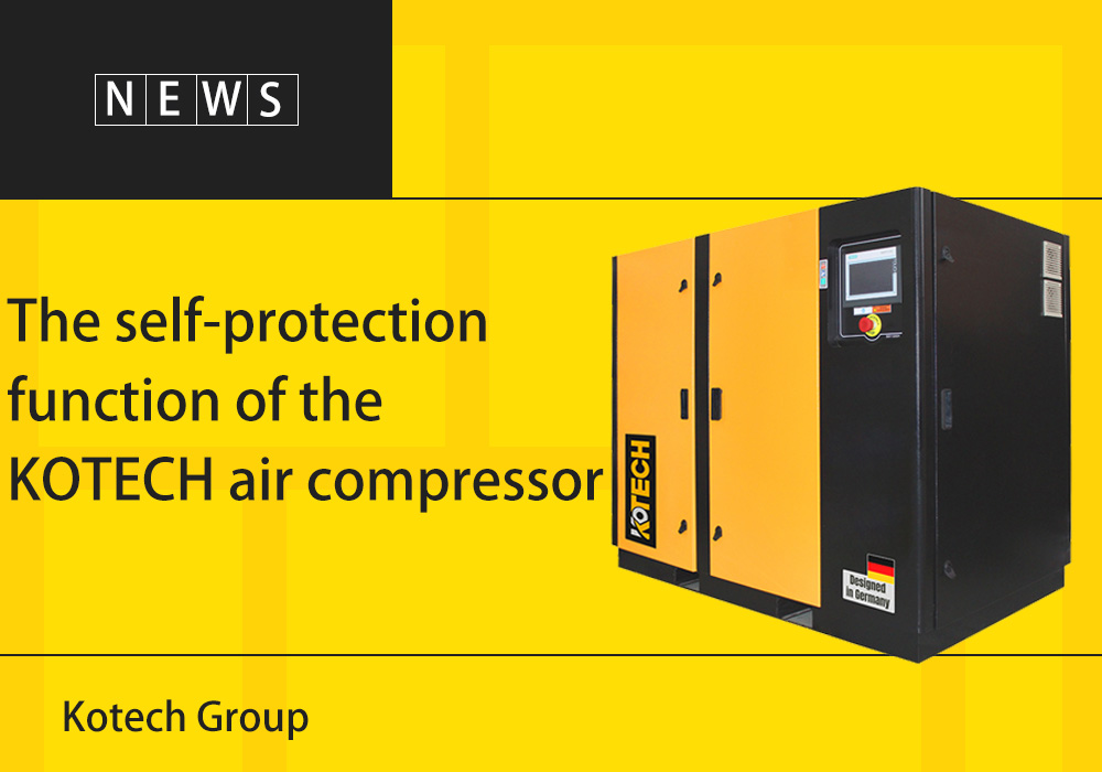 Die Selbstschutzfunktion des KOTECH Luftkompressors