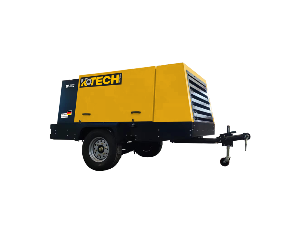 Mobiler Diesel-Luftkompressor der KDP Pace-Serie