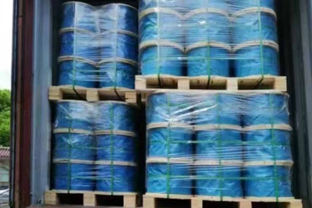 Кантэйнер Chonghongindustries № 1x20FCL, напоўнены сталёвым тросам, будзе адпраўлены ў Бразілію.