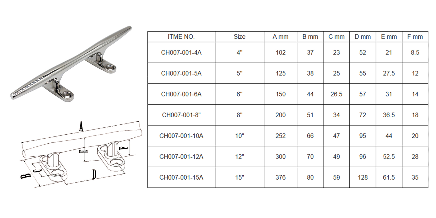Hollow Base Cleat-2