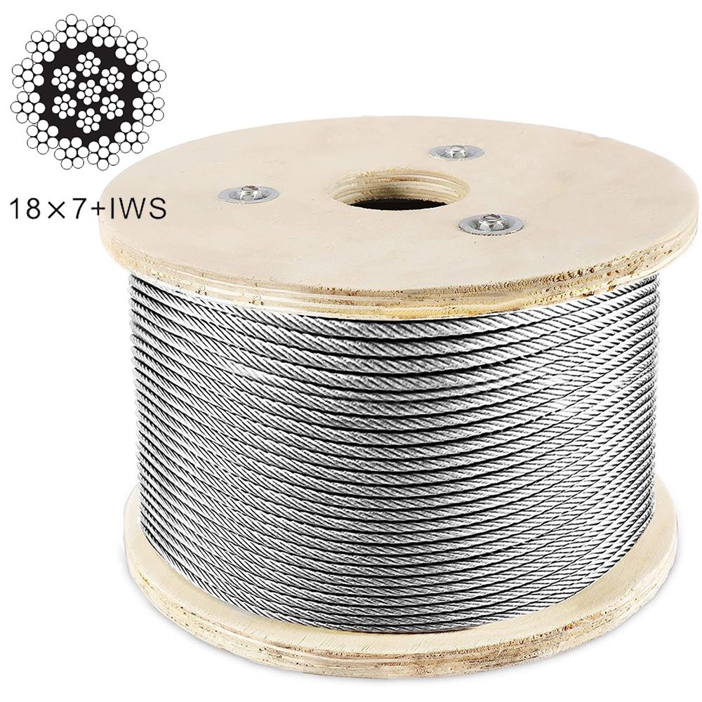 18x7+FC 18x7+IWS Stainless Steel Wire Rope