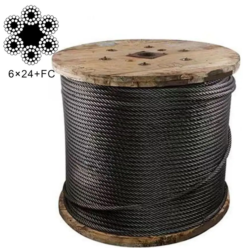 Compensation Rope Elevator Wire Rope 6×24+FC 6×37+FC Compensation Rope Steel Rope Wire ...