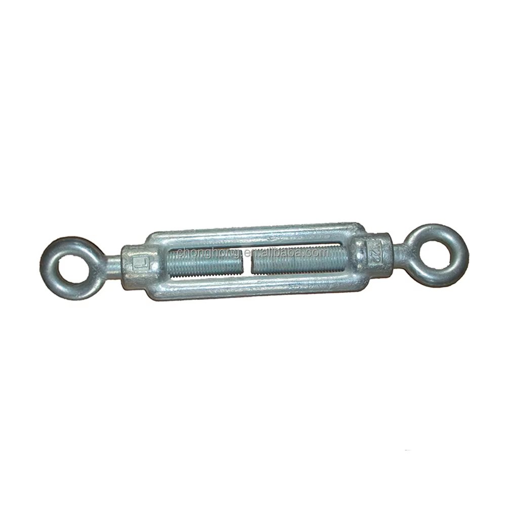Rigging Hardware DIN1480 Jaw Jaw Turnbuckle Forged Steel Galvanized Din1480 Turnbuckles
