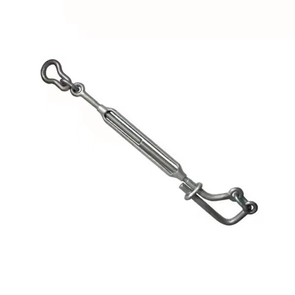 Carbon Steel Electric Galvanized JIS Frame Turnbuckles Open Body Type Adjustable Deck Lashing Turnbuckle