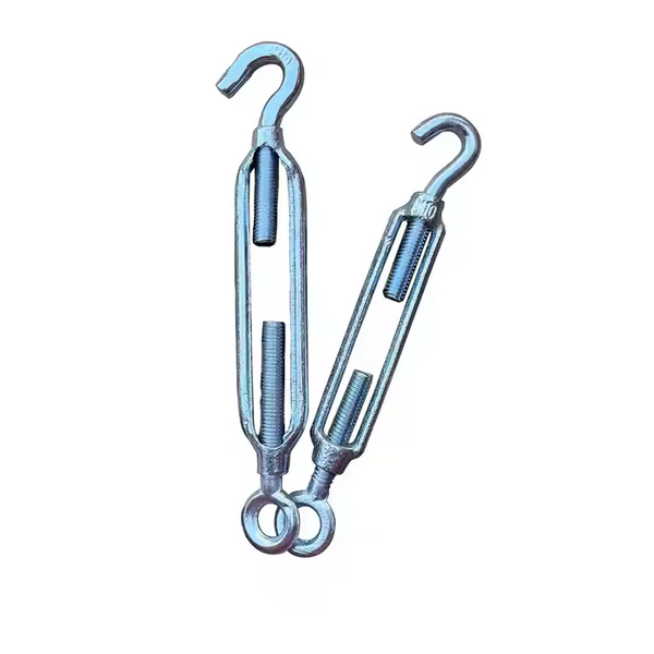 Japanese Jis Standard Forged Carbon Steel Chain Turnbuckle M12 M16 Zinc Plated Galvanized Finish Marine Frame