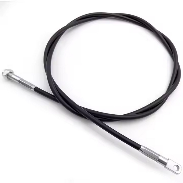 Cable de acero recubierto de PA de 3.2 mm con terminal de bola retráctil para equipos de gimnasio