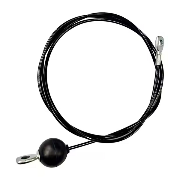 5.8mm PU Coated Steel Gym Cable with Rubber Stopper Ball Wire Rope