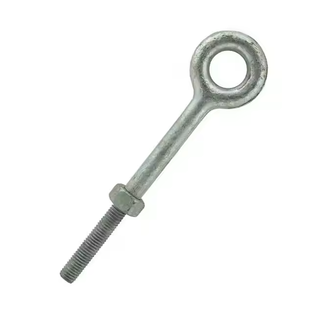 G-291 US Type Carbon Steel Eye Bolt with Imperial Threads Zinc Plated Regular Lifting Nut Ring Eye Bolt