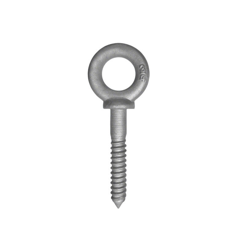 G-275 Hot Dipped Galvanized Forged Carbon Steel Wood Screw Eye Bolts